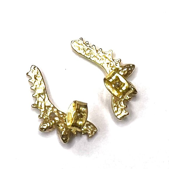 🚨CLEARANCE! Gold Tone and Crystal Ear Climber Earrings - Picture 2 of 2
